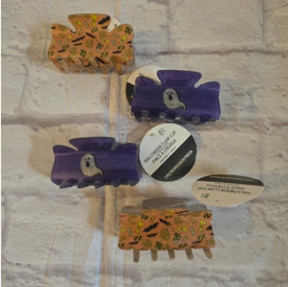 Accessories - Halloween Hair Claw Clips Set
